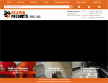 Tablet Screenshot of polymerprod.com